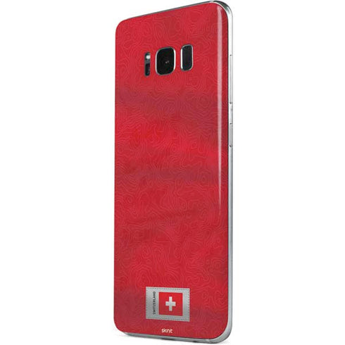 Switzerland Soccer Flag Galaxy S8 Plus Skin